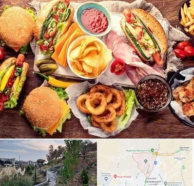 فست فود در باغستان کرج