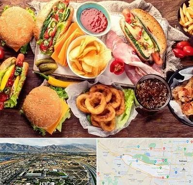 فست فود در منطقه 21 تهران