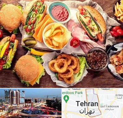 فست فود در صادقیه تهران