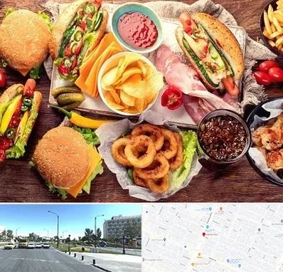 فست فود در بلوار کلاهدوز مشهد