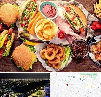 فست فود در هفت تیر مشهد