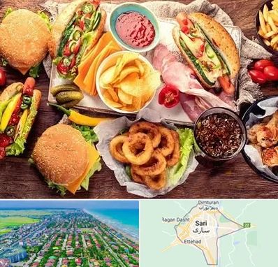 فست فود در ساری