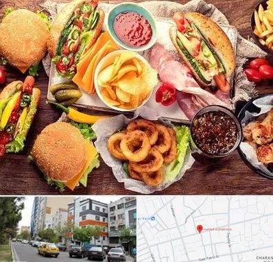 فست فود در هفده شهریور تبریز