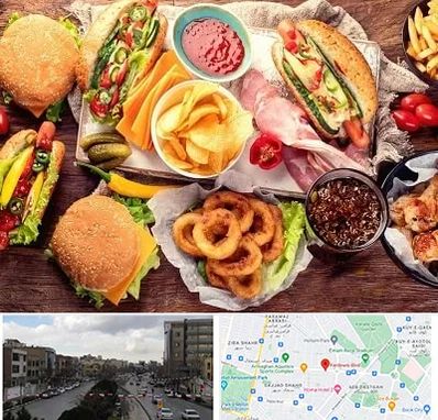 فست فود در بلوار فردوسی مشهد