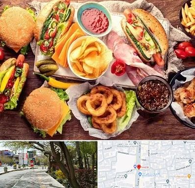 فست فود در خیابان توحید اصفهان