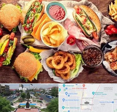 فست فود در بهارستان