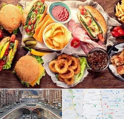 فست فود در منطقه 10 تهران