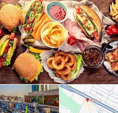 فست فود در لاله پارک تبریز