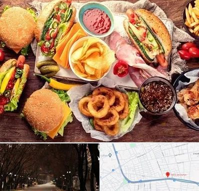 فست فود در ابوریحان تبریز