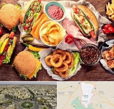 فست فود در قزوین