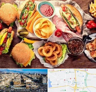 فست فود در شهرک راه آهن