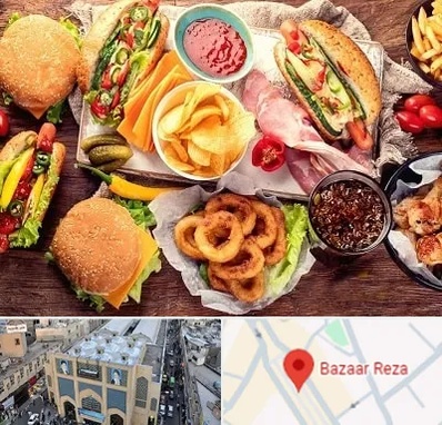 فست فود در بازار رضا مشهد