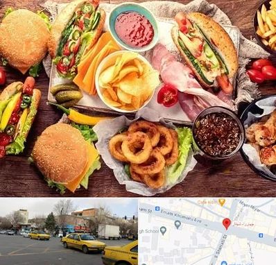 فست فود در شهناز تبریز
