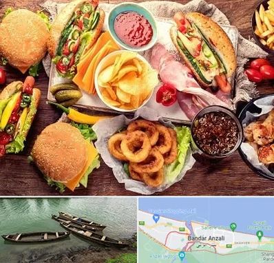 فست فود در بندر انزلی