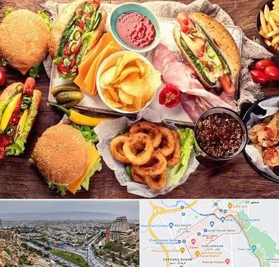 فست فود در معالی آباد شیراز