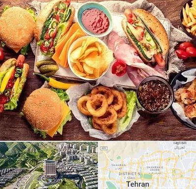 فست فود در شمال تهران