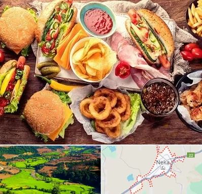 فست فود در نکا