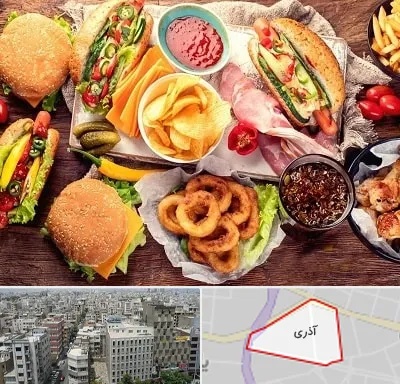 فست فود در آذری