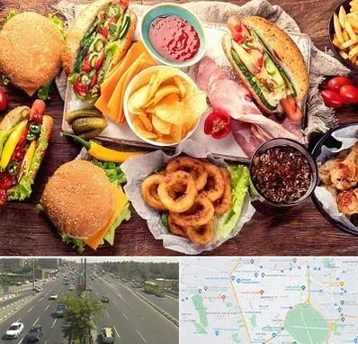 فست فود در منطقه 17 تهران