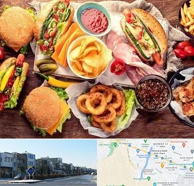 فست فود در شریعتی مشهد