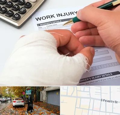 وکیل دیه در خیابان فلسطین