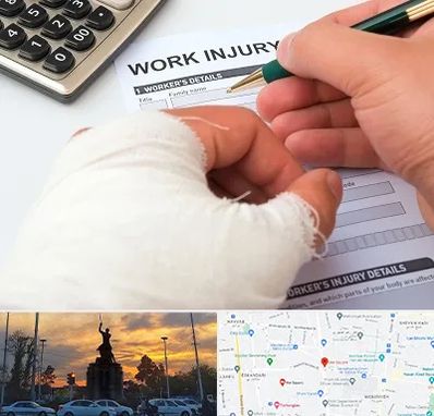 وکیل دیه در میدان حر 