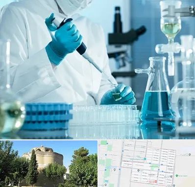 آزمایشگاه 24 ساعته در مرداویج اصفهان