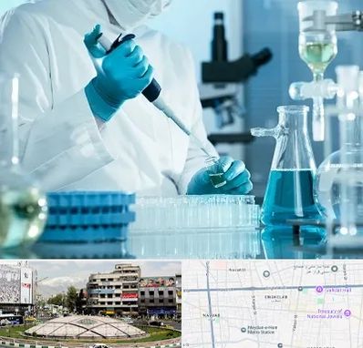 آزمایشگاه 24 ساعته در مرکز تهران