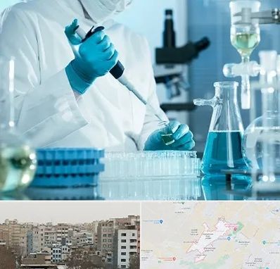 آزمایشگاه 24 ساعته در محمد شهر کرج