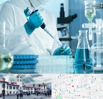 آزمایشگاه 24 ساعته در میدان شهرداری رشت