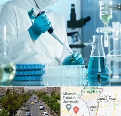 آزمایشگاه 24 ساعته در شهران 