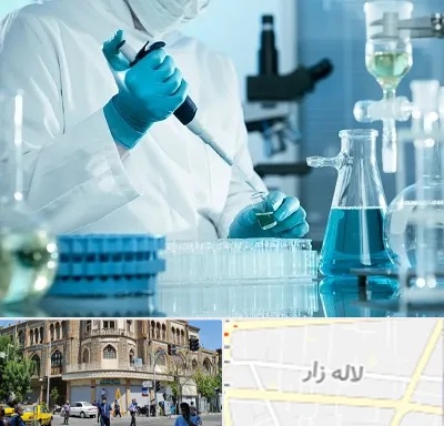 آزمایشگاه 24 ساعته در لاله زار