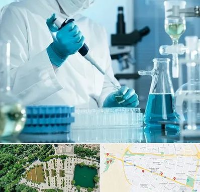 آزمایشگاه 24 ساعته در وکیل آباد مشهد