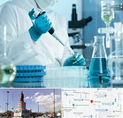 آزمایشگاه 24 ساعته در کارگر جنوبی 