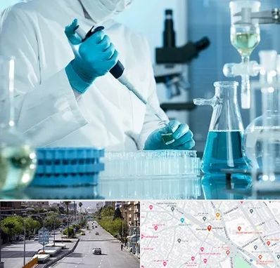 آزمایشگاه 24 ساعته در خیابان زند شیراز