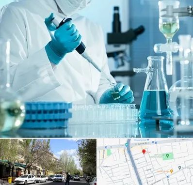 آزمایشگاه 24 ساعته در کوی فیروز تبریز