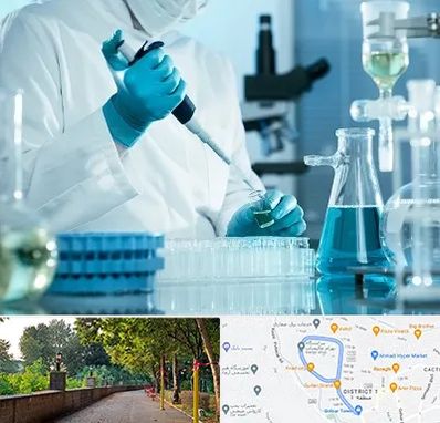 آزمایشگاه 24 ساعته در فلکه گاز رشت