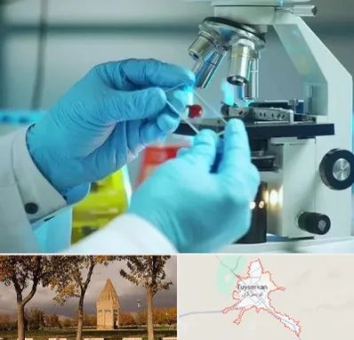 آزمایشگاه با جواب فوری در تویسرکان