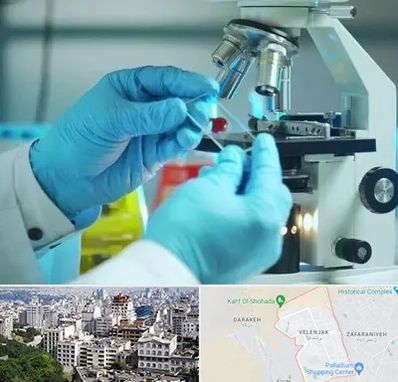 آزمایشگاه با جواب فوری در ولنجک 