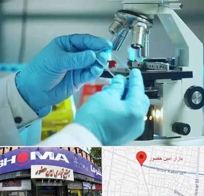 آزمایشگاه با جواب فوری در امین حضور