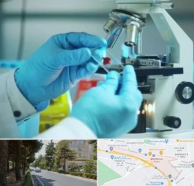 آزمایشگاه با جواب فوری در مهرویلا کرج