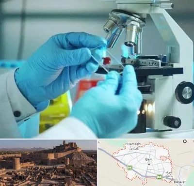 آزمایشگاه با جواب فوری در بم