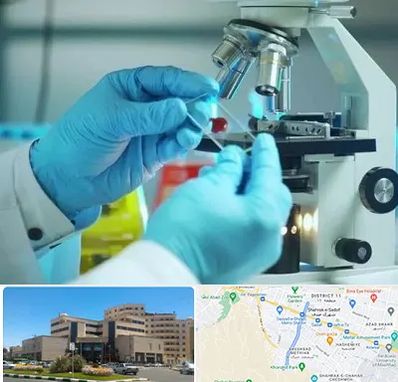 آزمایشگاه با جواب فوری در صیاد شیرازی مشهد