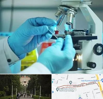 آزمایشگاه با جواب فوری در بلوار معلم رشت 