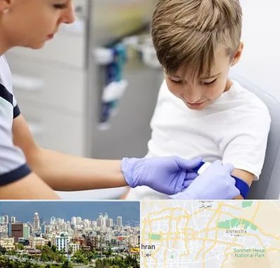 آزمایشگاه مخصوص کودکان در شرق تهران 