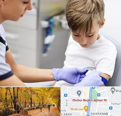 آزمایشگاه مخصوص کودکان در چهارباغ اصفهان