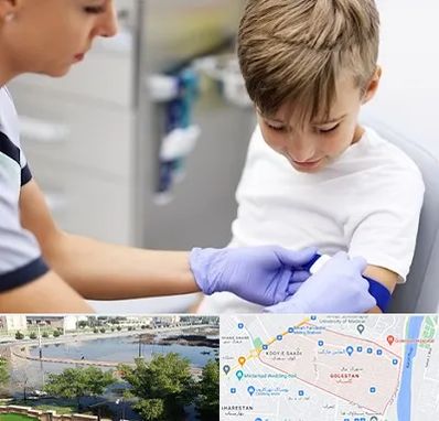 آزمایشگاه مخصوص کودکان در گلستان اهواز