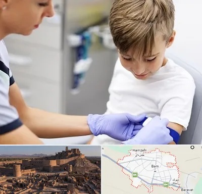 آزمایشگاه مخصوص کودکان در بم