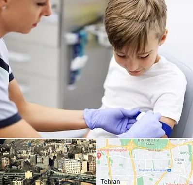 آزمایشگاه مخصوص کودکان در مرزداران 