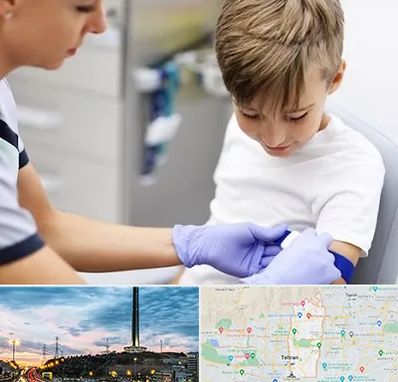 آزمایشگاه مخصوص کودکان در منطقه 2 تهران 
